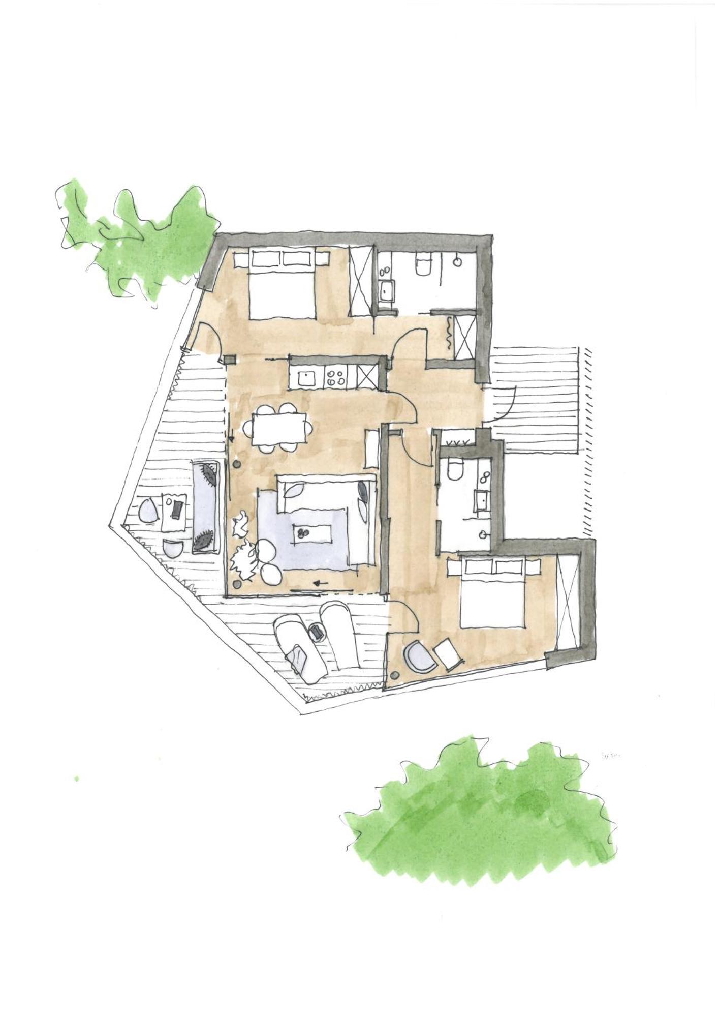 Luxus-Apartments Direkt Am Attersee Зеевалхен Екстериор снимка